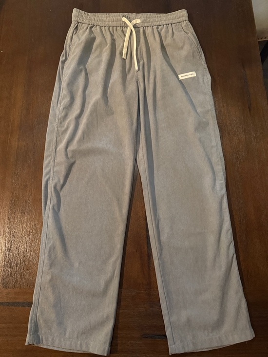 Constitution Other - Constitution Men's Light Gray Drawstring Corduroy Pants XL